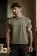 4097 - Cropped Tailored Tees