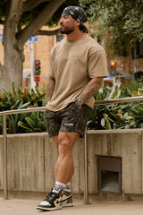 1118 - Tree Camo Cotton Shorts