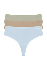 W637 padded thong 3-pack