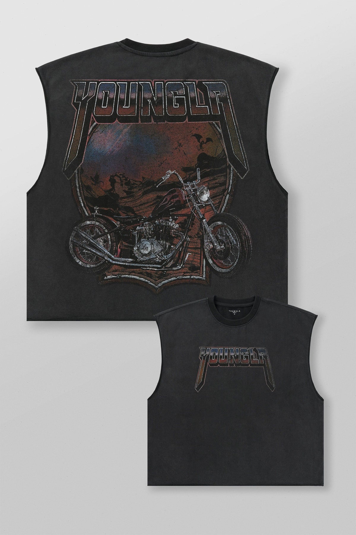 3015 - Vintage Biker Tanks