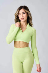 W543 Core Hourglass quarter zip